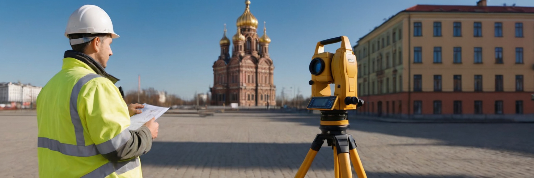 Топосъемка участка в городе